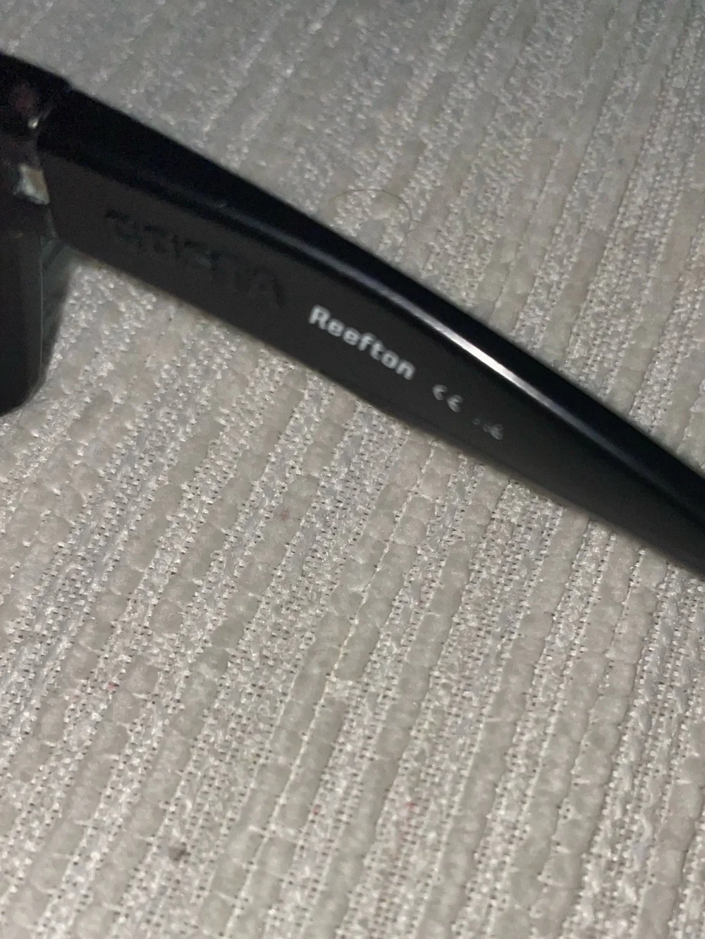 Costa Del Mar Reefton XL Polarized Sunglasses Blue Mirror Lens Black Frame